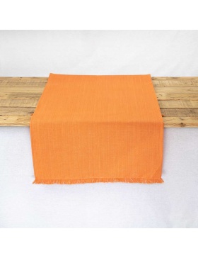 Cami de taula llis Taronja
