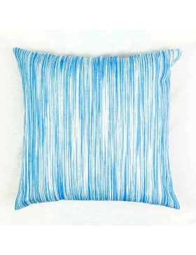Cushion cover marbled Sky Blue