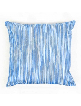 Cushion cover marbled Sea Blue