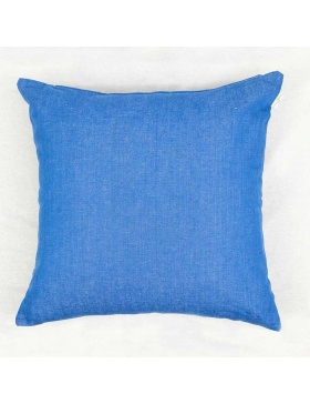 Cushion cover plain Sea Blue