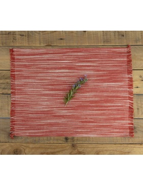 Placemat Marbled Red
