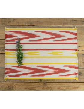 Placemat Ofre Yellow and Red